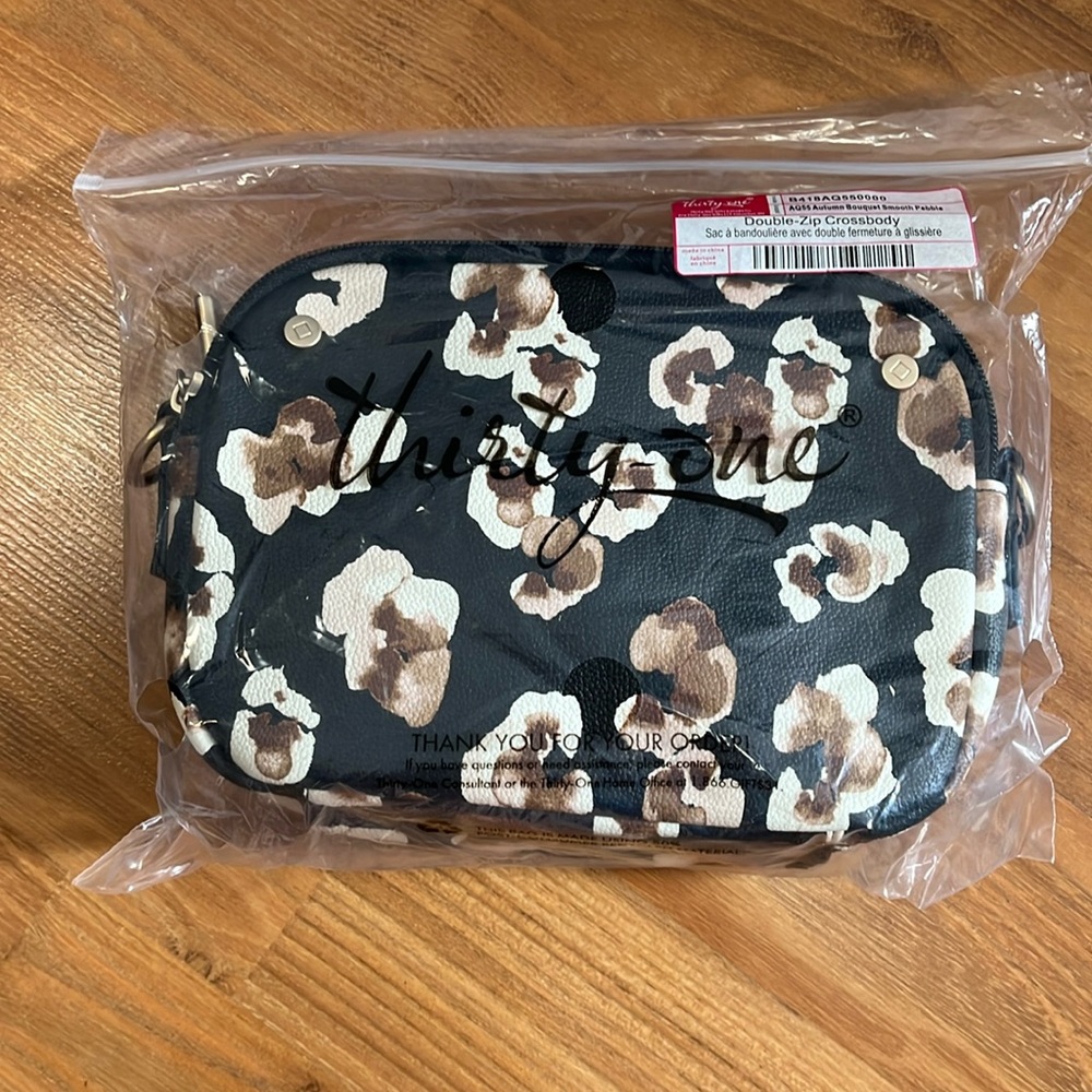 Thirty-One Double-Zip Crossbody